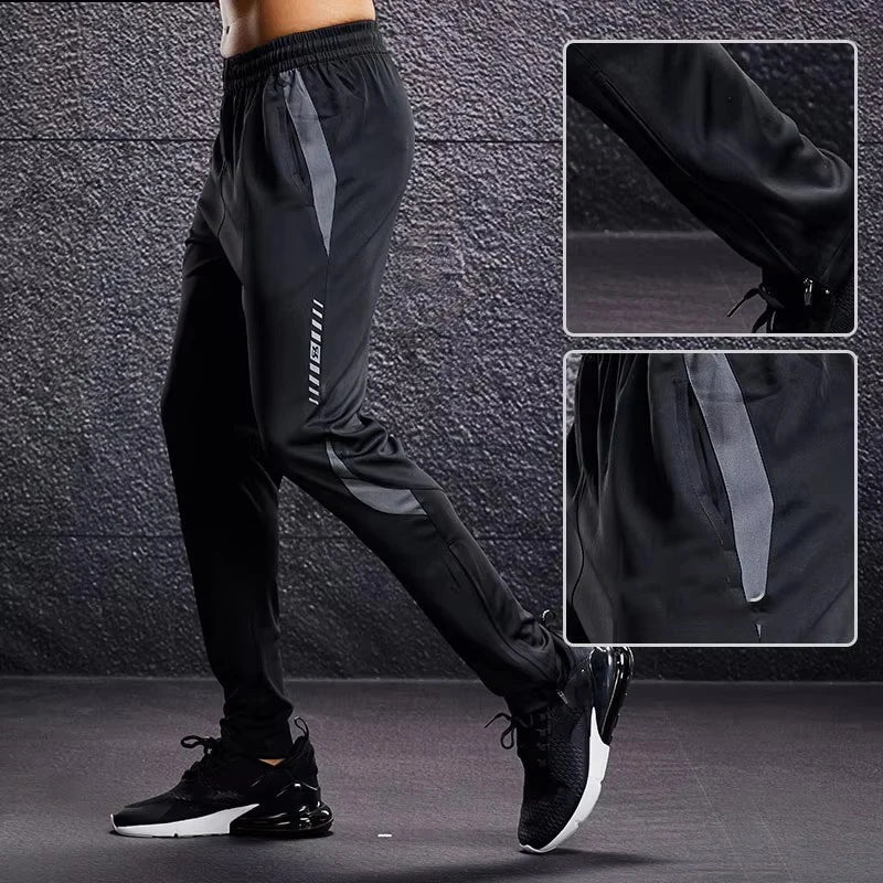 Pantalon sport homme - MenSportPants™ - Noir&Gris - MonEspritSport.com