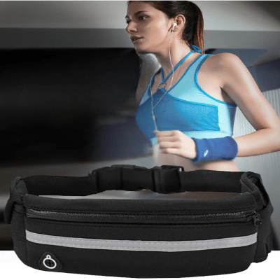 Sac de sport - SportWaistBag™ - Noir - MonEspritSport.com