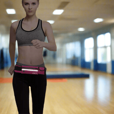 Sac de sport - SportWaistBag™ - Rose - MonEspritSport.com